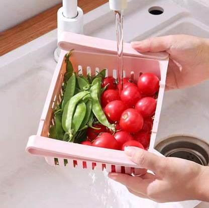 Kleva Slide™ Expandable Fridge & Freezer Organizer